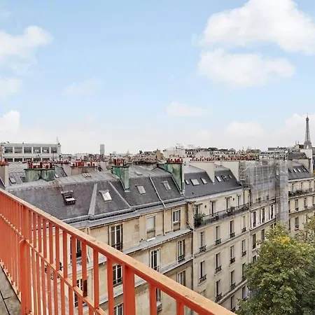 Appartement Penthouse Champs Elysees, Vue Sur Et La Tour Eiffel *